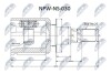 ШАРНІР РІВНИХ КУТОВИХ ШВИДКОСТЕЙ | NISSAN NAVARA /MTM/ 05-, PATHFINDER /MTM/ 05- NTY NPWNS030 (фото 1)