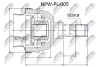 ШАРНІР РІВНИХ КУТОВИХ ШВИДКОСТЕЙ | OPEL ASTRA F 1.8,2.0,1.7TDS 91-01, VECTRA A/B 1.8,2.0,1.7TD -02 NTY NPWPL005 (фото 1)