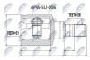 ШАРНІР РІВНИХ КУТОВИХ ШВИДКОСТЕЙ | SUZUKI LIANA RH413/416/418 01-08 /ЛІВ/ NTY NPWSU006 (фото 1)