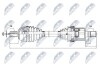 ПІВВІСЬ | VOLVO S80 2.5T 2007-2013 AT LH VOLVO S60 II D3/D4/D5 10-15, S80 II D5, 2.5T 07-, V60 D3/D5 10-16, V70 III D3/D4 10-15 /ЛІВ, ATM/ NTY NPWVV023 (фото 1)