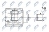 ШАРНІР РІВНИХ КУТОВИХ ШВИДКОСТЕЙ | VW POLO 1.0 14-, SKODA FABIA III 1.0 14-, SEAT IBIZA 1.0 15- /Л/П/ NTY NPWVW072 (фото 1)