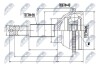 ШАРНІР РІВНИХ КУТОВИХ ШВИДКОСТЕЙ | FORD TRANSIT 2.0DI/TDCI 00-03 /+ABS=48T/ NTY NPZFR037 (фото 1)