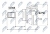 ШАРНІР РІВНИХ КУТОВИХ ШВИДКОСТЕЙ | FIAT PUNTO II 1.8,1.9JTD 99-, PUNTO III 1.3JTD,1.9JTD, BRAVO 1.9JTD NTY NPZFT034 (фото 1)