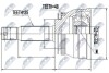 ШАРНІР РІВНИХ КУТОВИХ ШВИДКОСТЕЙ | HYUNDAI ACCENT 1.5CRDI 06-, GETZ 1.5CRDI 03- NTY NPZHY503 (фото 1)