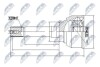 ШАРНІР РІВНИХ КУТОВИХ ШВИДКОСТЕЙ | HONDA PASSPORT 3.1TD, 3.2 97-, ISUZU TROOPER/OPEL MONTEREY 2.8D/TD,3.0 NTY NPZIS007 (фото 1)