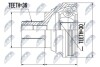 ШАРНІР РІВНИХ КУТОВИХ ШВИДКОСТЕЙ | VW GOLF V 1.6,1.9TDI,2.0SDI 03-, PASSAT 1.6,1.9TDI,2.0FSI 05- NTY NPZSK007 (фото 1)