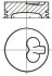 Поршень NURAL 8712400000 (фото 1)
