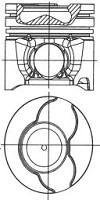 Поршень NURAL 8713530000