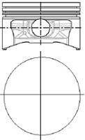 Поршень Opel Astra/Vectra/Zafira 1.6 16V 00- (79.00mm/STD) NURAL 8742780000