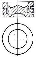Поршень NURAL 8743230700