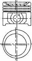 Поршень NURAL 8770420710