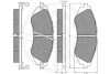 Гальмівні колодки, дискове гальмо (набір) Optimal 10195 (фото 2)