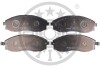 Гальмівні колодки, дискове гальмо (набір) Optimal 10327 (фото 1)