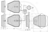 Гальмівні колодки, дискове гальмо (набір) Optimal 12158 (фото 2)