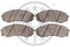 Гальмівні колодки, дискове гальмо (набір) Optimal 12281 (фото 2)