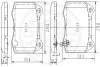 Комплект тормозных колодок, дисковый механизм Optimal 12519 (фото 3)