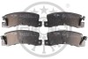 Гальмівні колодки, дискове гальмо (набір) Optimal 9439 (фото 1)