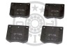 KLOCKI HAMULCOWE AC ME ASTON MARTIN TICKFORD CAPRI DE LOREAN DMC-12 FORD CAPRI 63-96 PRZOD SZT Optimal BP09109 (фото 1)