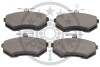 Колодки гальмівні (передні) Audi 80/90/100 86-91 Optimal BP09271 (фото 2)