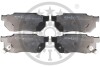 Гальмівні колодки дискові Optimal BP-09401 (фото 1)