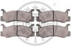 Гальмівні колодки дискові Optimal BP-09438 (фото 2)