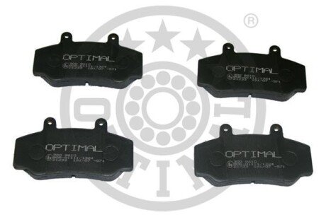 KLOCKI HAMULCOWE UMM TRANSCAT. VOLVO 740 (744), 740 KOMBI (745), 760 (704, 764), 760 KOMBI (81-98 PRZOD SZT Optimal BP09610
