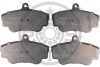 Гальмівні колодки дискові Optimal BP-09623 (фото 1)