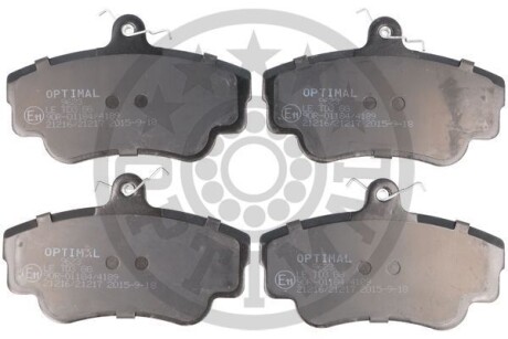 Гальмівні колодки дискові Optimal BP-09623