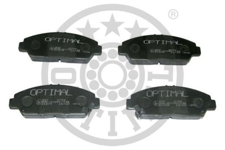 KLOCKI HAMULCOWE HONDA ACCORD MK V (CC, CD), ACCORD MK V (CE, CF_), PRELUDE MK III (BA), PRE 87-00 PRZOD SZT Optimal BP09793