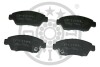 Колодки гальмівні (передні) Honda Civic V/VI/VII 91-05/CRX III 92-98/Jazz 08-14 Optimal BP09815 (фото 1)