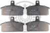 KLOCKI HAMULCOWE SEAT FURA (025A) SUZUKI SAMURAI CLOSED OFF-ROAD VEHICLE (SJ_), SJ 413 (OS) 82-04 PRZOD SZT Optimal BP09821 (фото 1)