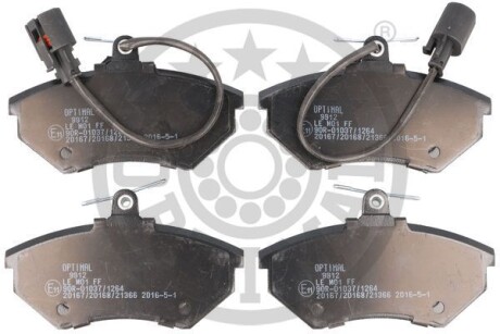 Гальмівні колодки дискові Optimal BP-09912