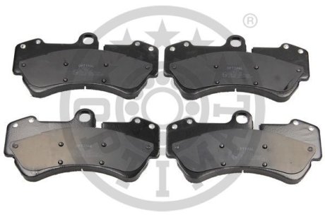 Колодки гальмівні (передні) Porsche Cayenne/VW Touareg 02-10 (Brembo) (190x99,5x16.7) Optimal BP12194