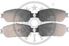 Колодки гальмівні (передні) Toyota Camry/Lexus ES 01-08 (Akebono) Optimal BP12255 (фото 1)