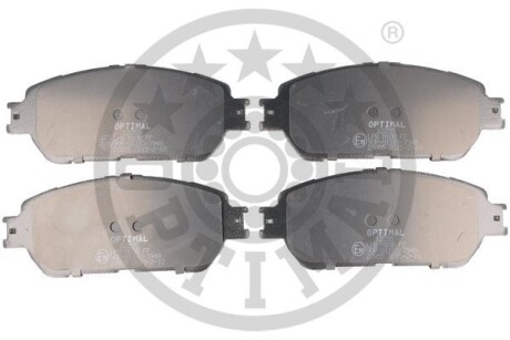 Колодки гальмівні (передні) Toyota Camry/Lexus ES 01-08 (Akebono) Optimal BP12255