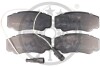 KLOCKI HAMULCOWE NISSAN CABSTAR (F24M, F24W), NT400 CABSTAR (F24M) RENAULT TRUCKS MAXITY 06-12 TYL SZT Optimal BP12303 (фото 1)
