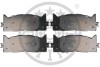 Гальмівні колодки дискові Optimal BP-12314 (фото 1)
