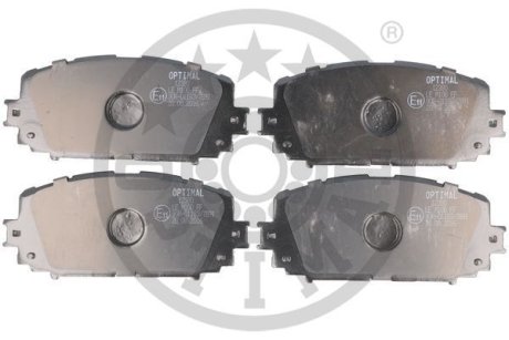 KLOCKI HAMULCOWE TOYOTA YARIS/VITZ (P13), YARIS/VITZ (P9) 05> PRZOD SZT Optimal BP12380