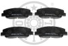 Гальмівні колодки дискові Optimal BP-12425 (фото 1)
