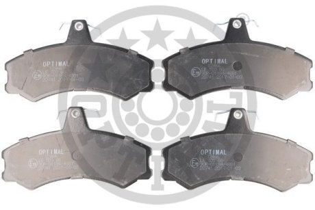 KLOCKI HAMULCOWE IVECO MASSIF PICKUP, MASSIF SINGLE CAB, MASSIF STATION WAGON 08-11 PRZOD SZT Optimal BP12466