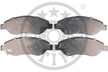 Колодки тормозные (передние) Opel Corsa D 06- Optimal BP12471