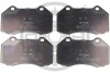 Колодки гальмівні (передні) Renault Megane II/III 04-/Scenic II/Grand Scenic I 04-09/Clio III 06-14 Optimal BP12474 (фото 1)