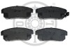 KLOCKI HAMULCOWE MAZDA RX-8 (SE, FE) SUZUKI IGNIS I (FH) 03-12 TYL SZT Optimal BP12492 (фото 1)
