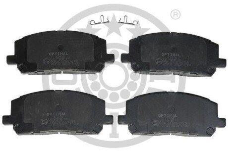 Колодки гальмівні (передні) Lexus RX 98-03/Toyota Highlander/Kluger 00-10/Harrier 97-03 Optimal BP12496