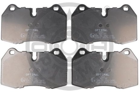 KLOCKI HAMULCOWE BMW 7 (E38) 94-01 PRZOD SZT Optimal BP12522