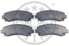 KLOCKI HAMULCOWE ISUZU D-MAX I PLATFORM/CHASSIS (TFR, TFS), D-MAX II (TFR, TFS), D-MAX II PL 06-12 PRZOD SZT Optimal BP12562 (фото 1)