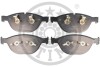 KLOCKI HAMULCOWE BMW 5 (E60), 5 TOURING (E61), 6 (E63), 6 CONVERTIBLE (E64) JAGUAR XK CONVE 04-14 PRZOD SZT Optimal BP12596 (фото 1)