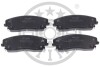 Колодки гальмівні (передні) Chrysler 300C 04-/300 II 12-/Dodge Challenger 08-/Charger 05- Optimal BP12613 (фото 1)