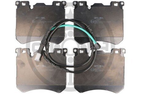 Колодки гальмівні (передні) BMW X5 (E70)/X6 (E71/E72) 06- (Brembo) Optimal BP12692