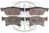 KLOCKI HAMULCOWE OPEL ADAM (M13), CORSA E (X15), CORSA E VAN (X15) VAUXHALL ADAM (M13), COR 12> PRZOD SZT Optimal BP12698 (фото 2)